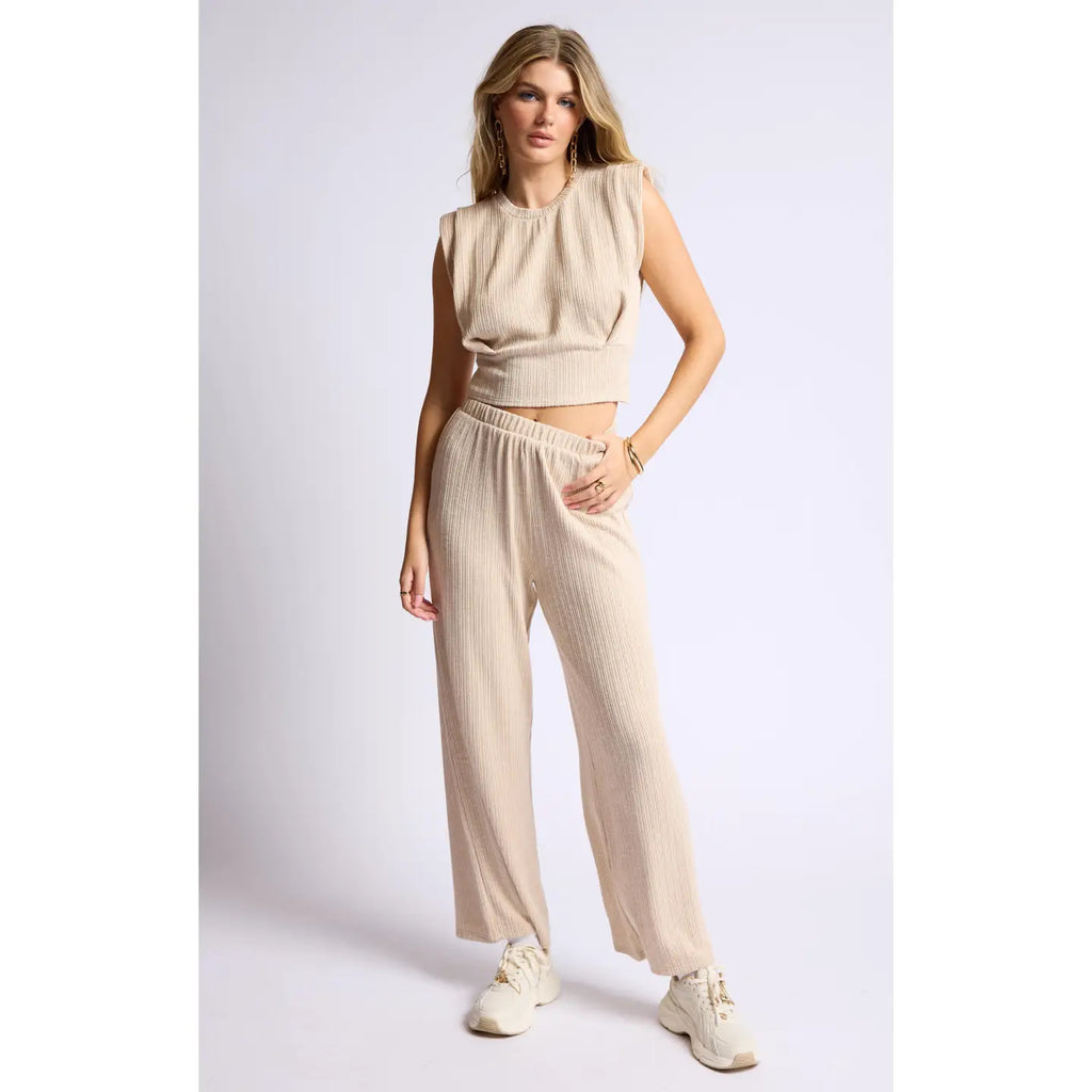 Sage the Label Fresh Fair Ribknit Pants