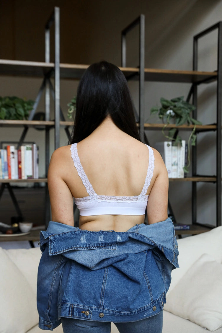 Next Chapter Lace Trim Bralette