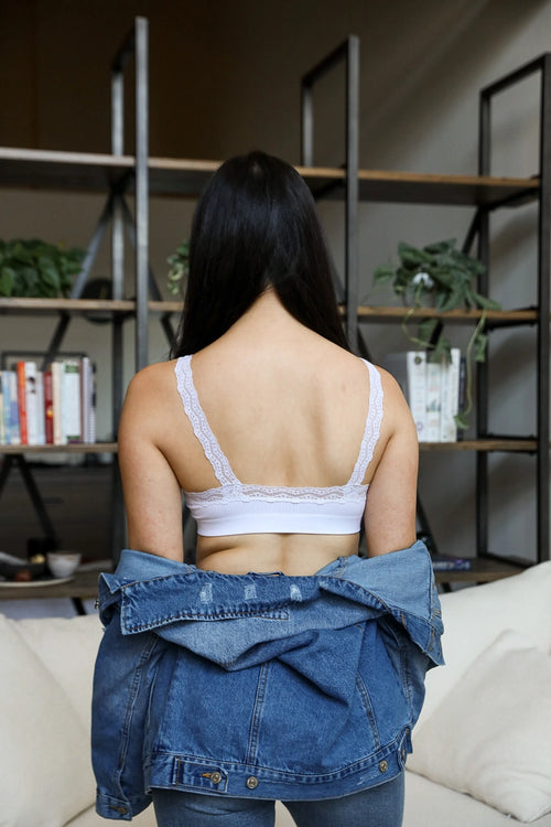 Next Chapter Lace Trim Bralette