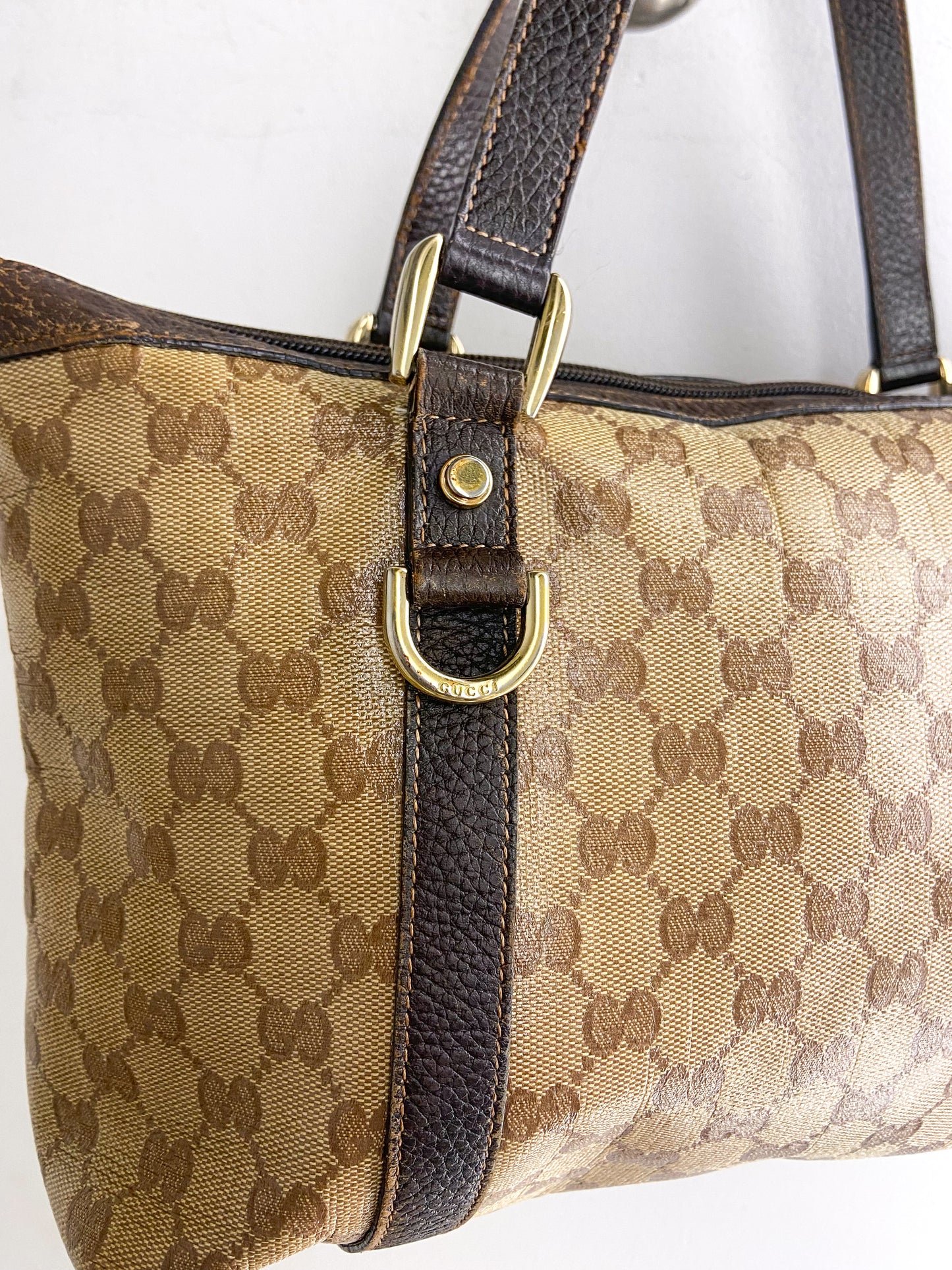 OOAK VINTAGE GUCCI AIRPLANE CHARM PURSE