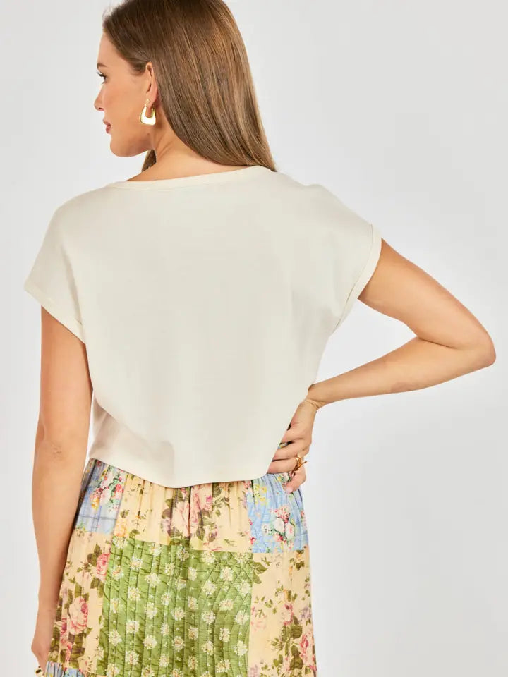 Sadie & Sage Cozy Nest Sleeveless Top