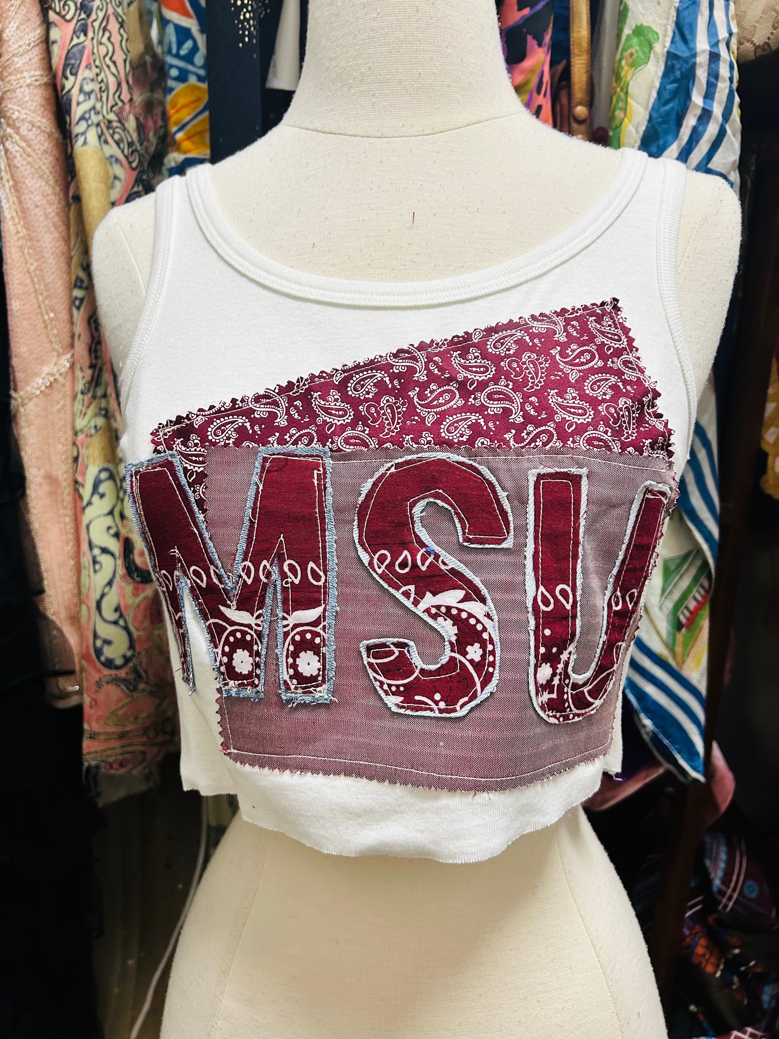OOAK MSU Patchwork Tank