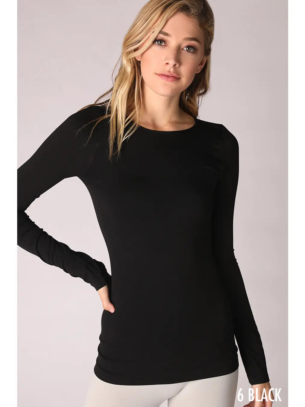 NikiBiki Long Sleeve Crew Neck Top