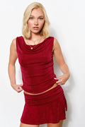 Vivienne Cowl Neck Top