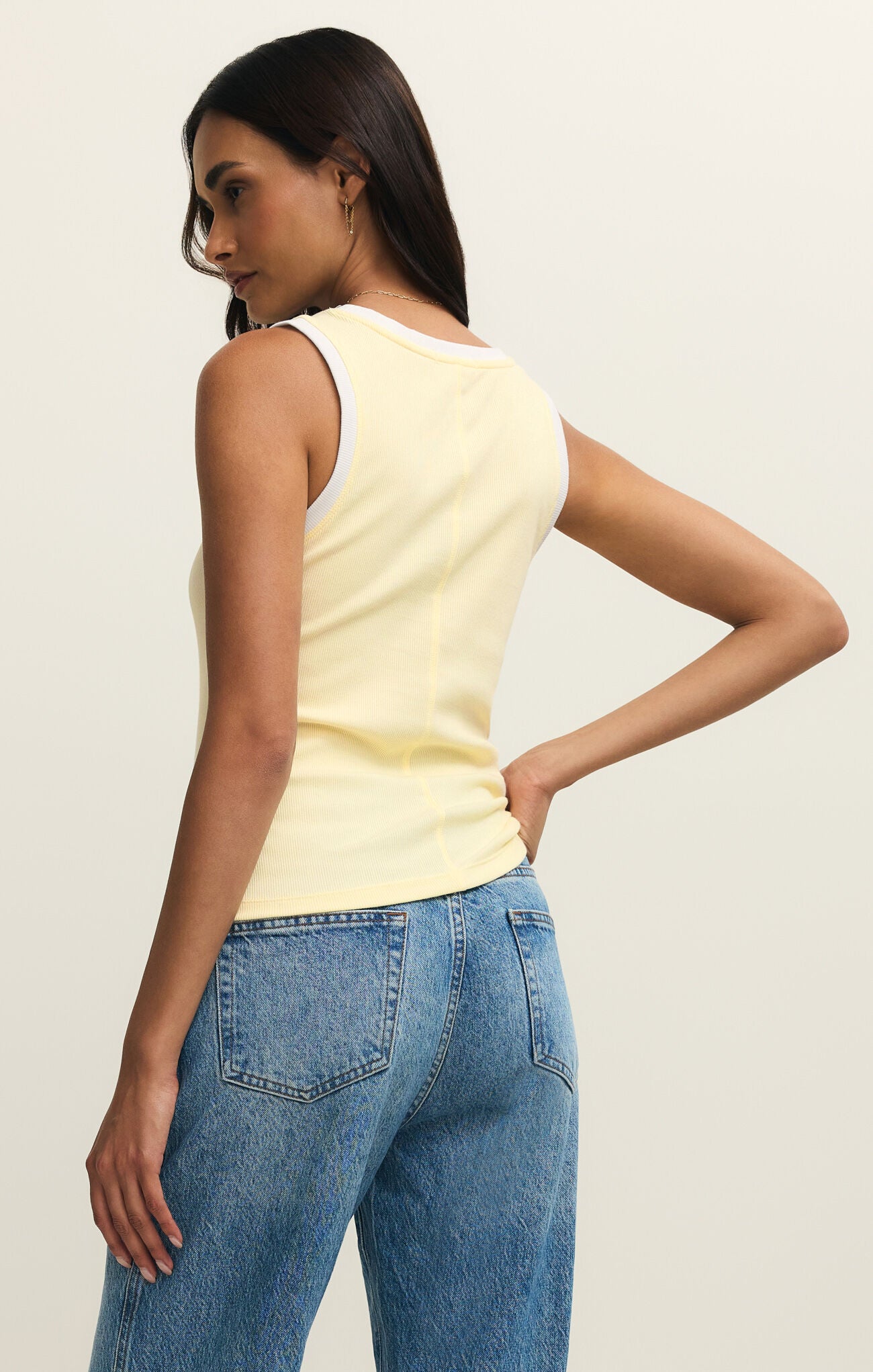 Z Supply Sirena Colorblock Rib Tank