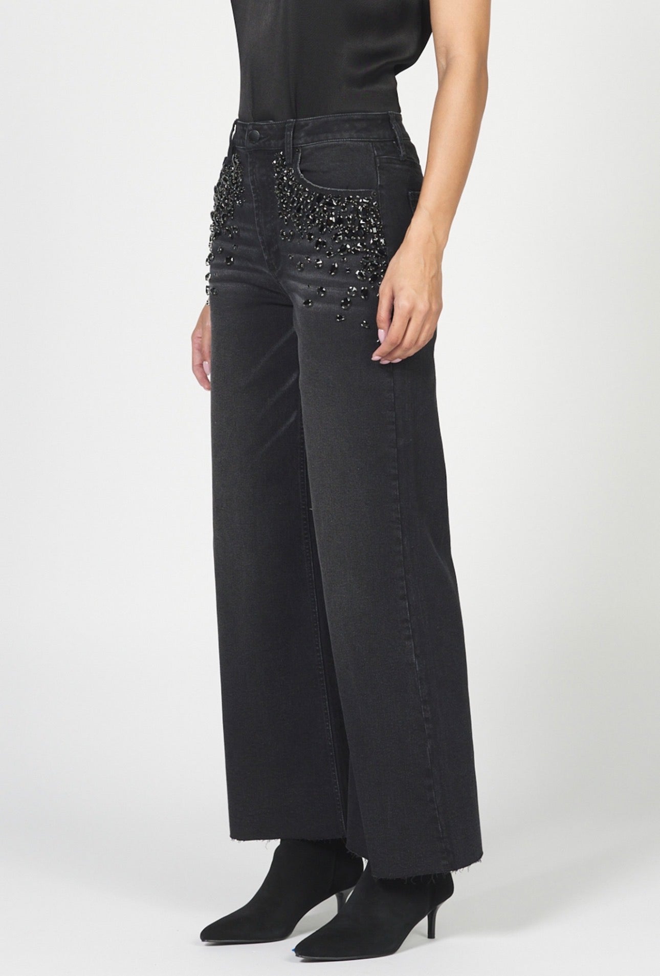 Dear John Black Sparkle Fiona Jeans