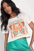 Sunset Dream Festival Crop Tee