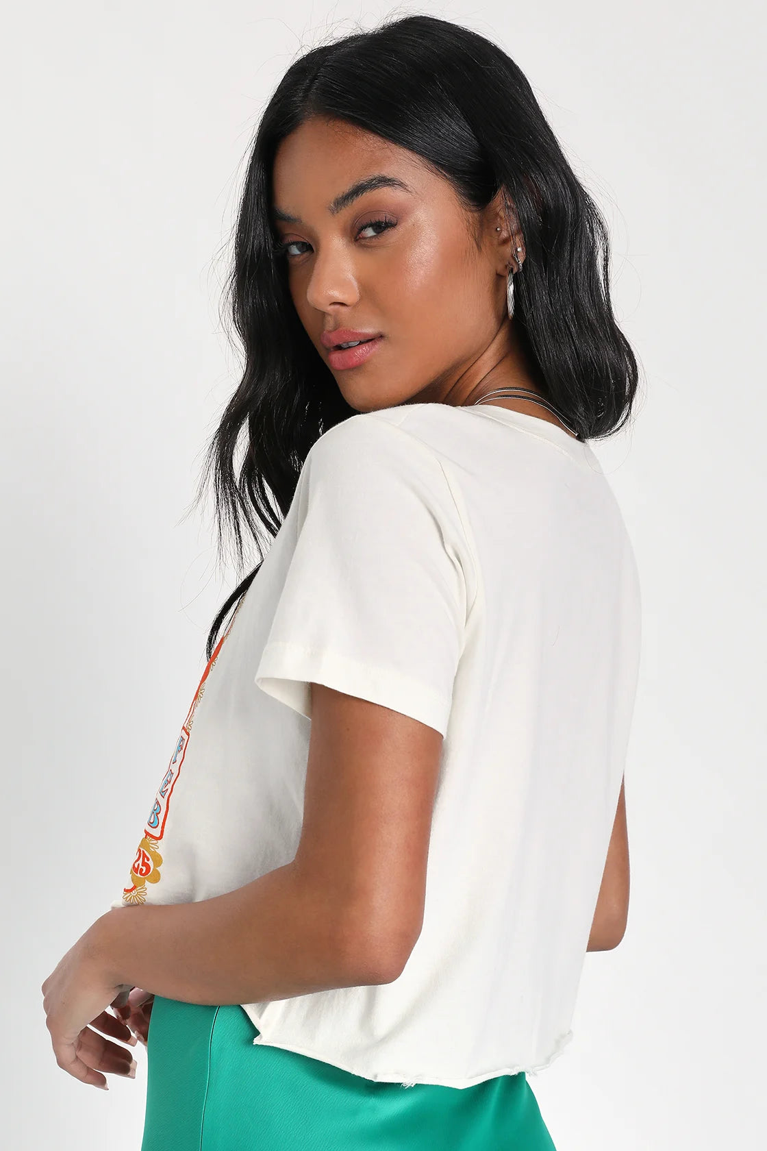 Sunset Dream Festival Crop Tee