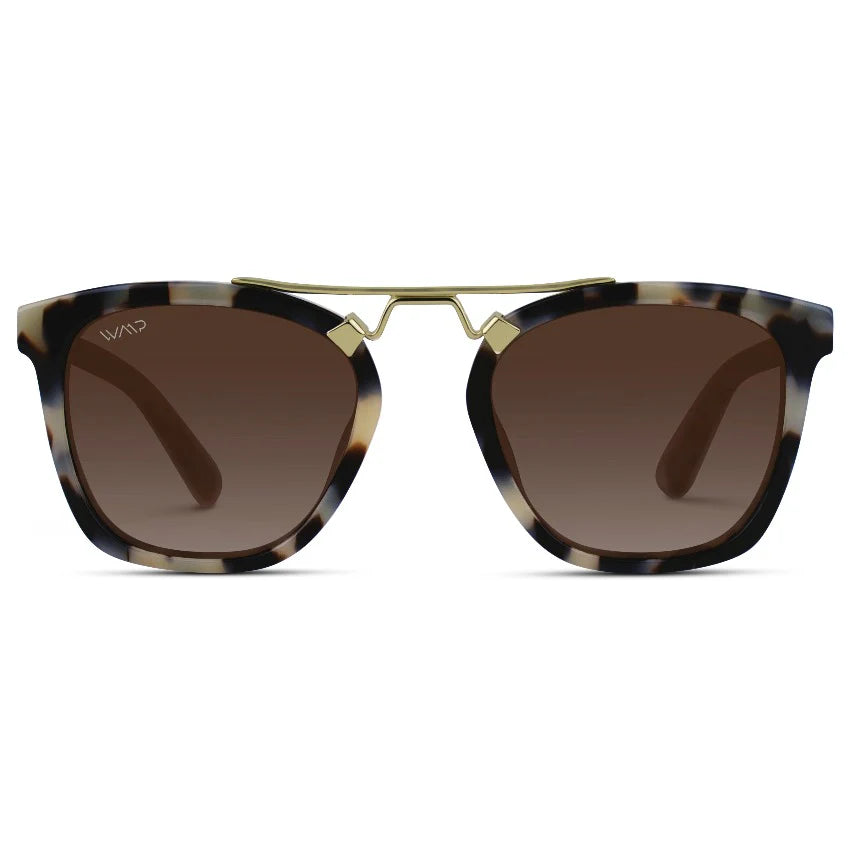 WMP Demi Oversized Square Polarized Sunglasses