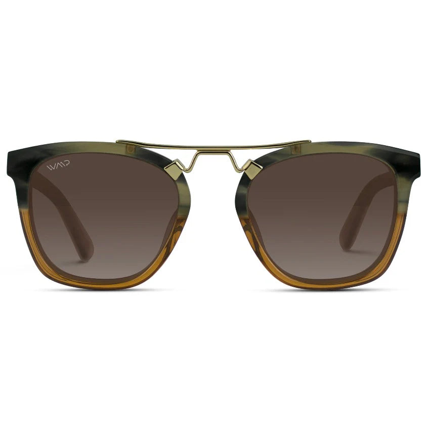 WMP Demi Oversized Square Polarized Sunglasses