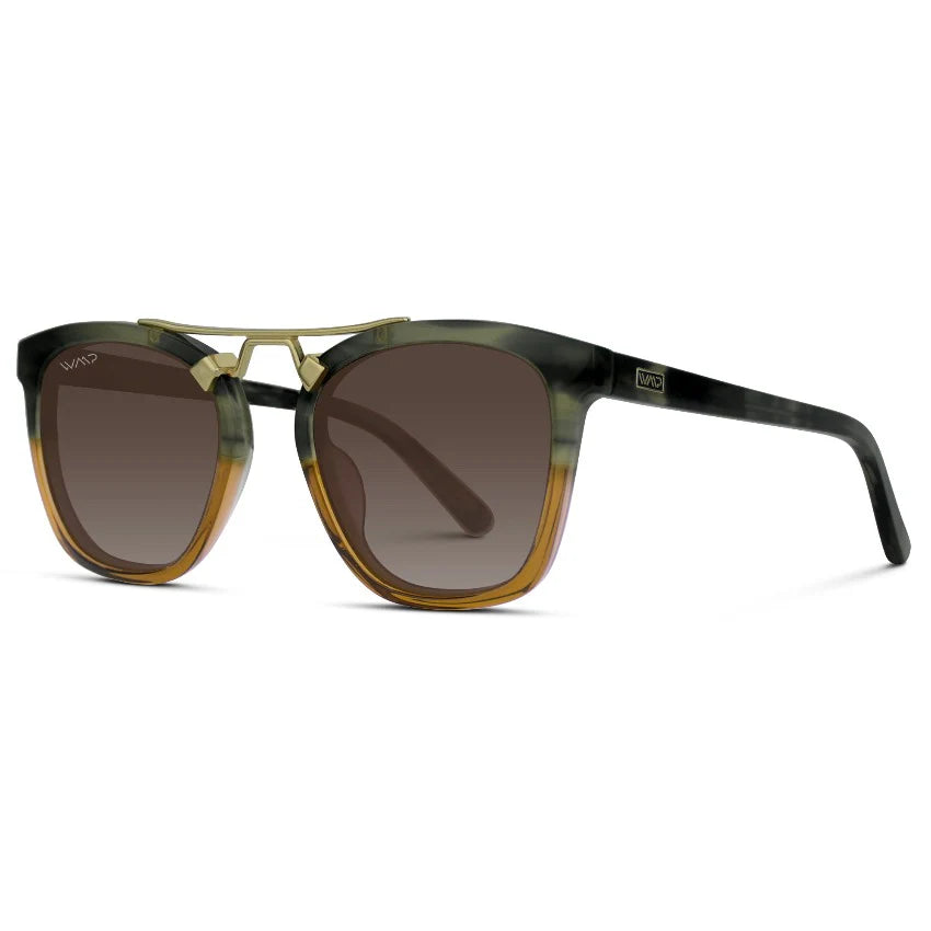 WMP Demi Oversized Square Polarized Sunglasses