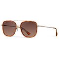 WMP Gia Square Aviator Polarized Sunglasses