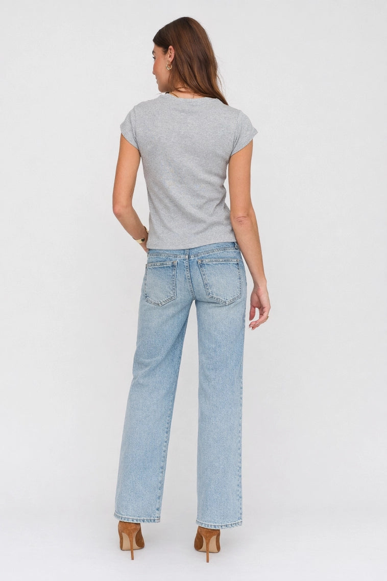 Oliver Logan Winston Low Rise Wide Leg Jean