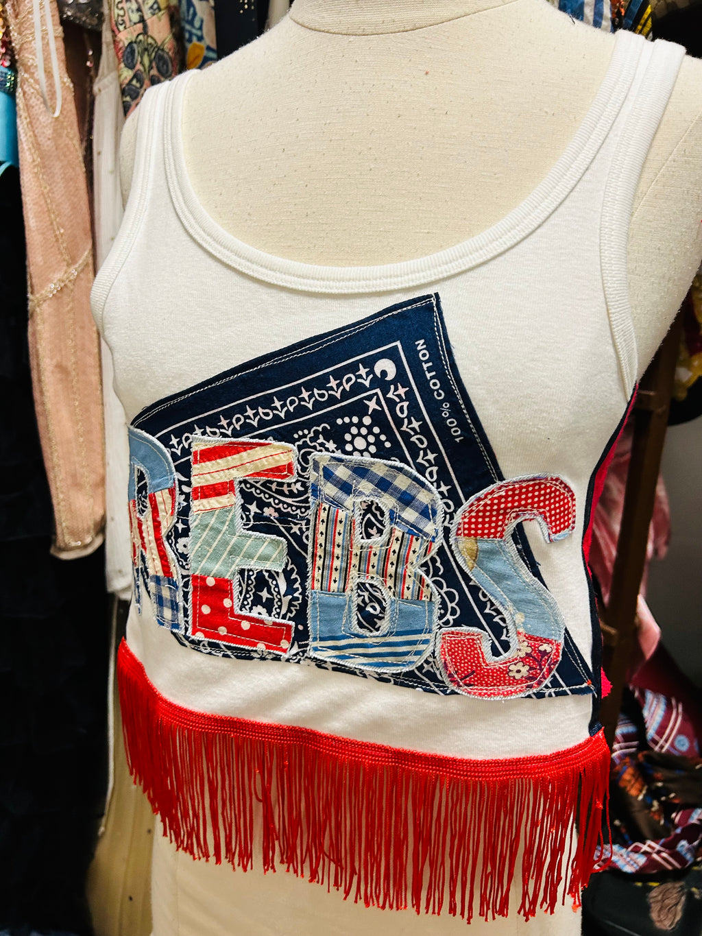 OOAK Rebs Fringe Tank