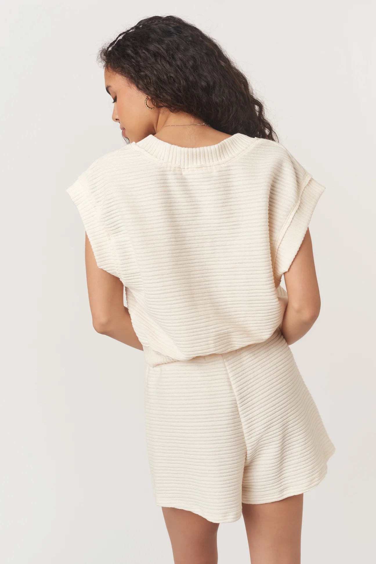 Project Social T End Game Textured V-Neck Tee