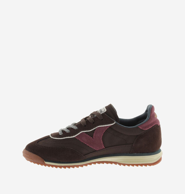 Victoria Saturno Nylon & Suede Sneakers