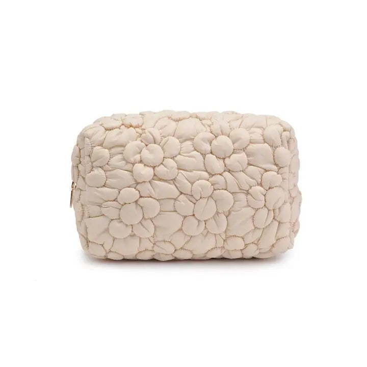 Flora Pop Nylon Cosmetic Pouch