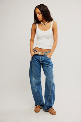 Free People Fable Twisted Seam Jean