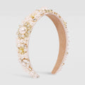 Elyse White Pearl Headband