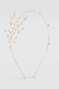 Golden Leave Alloy Headband
