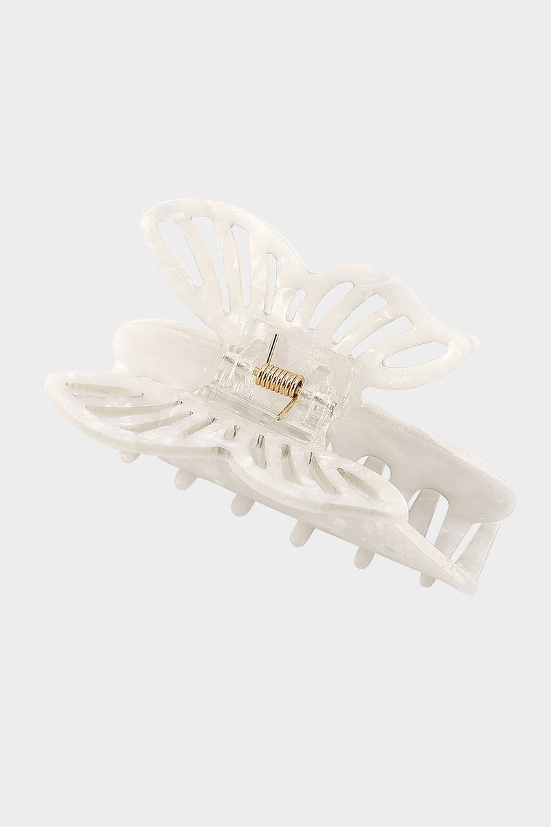 Hollow Acrylic Butterfly Hair Claw
