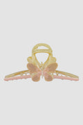 Laylah Enamel Butterfly Metal Hair Claw