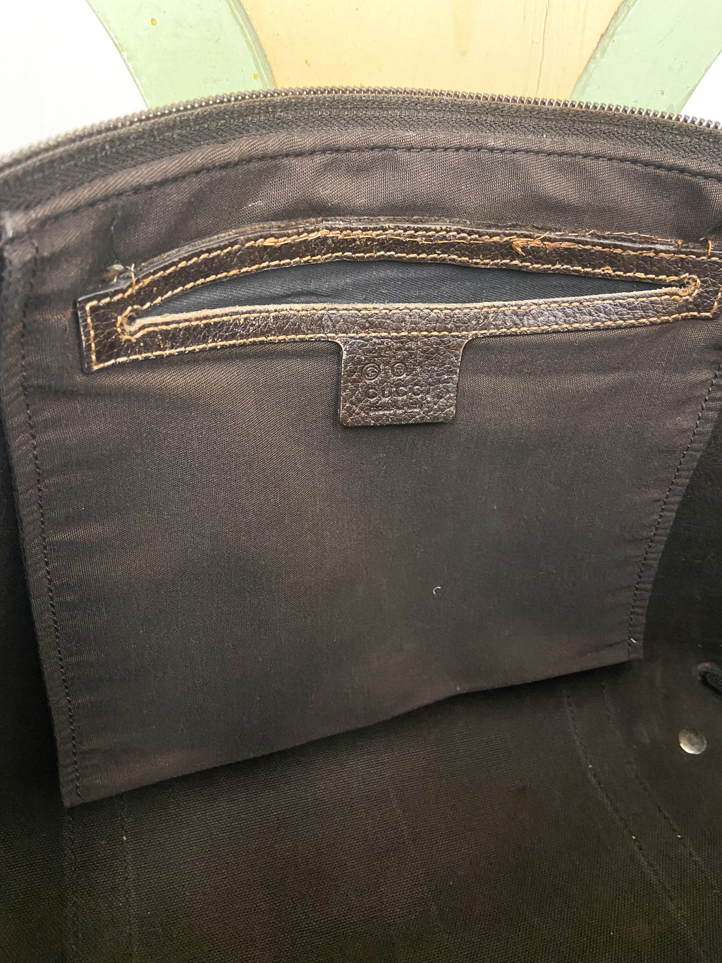 OOAK VINTAGE GUCCI AIRPLANE CHARM PURSE