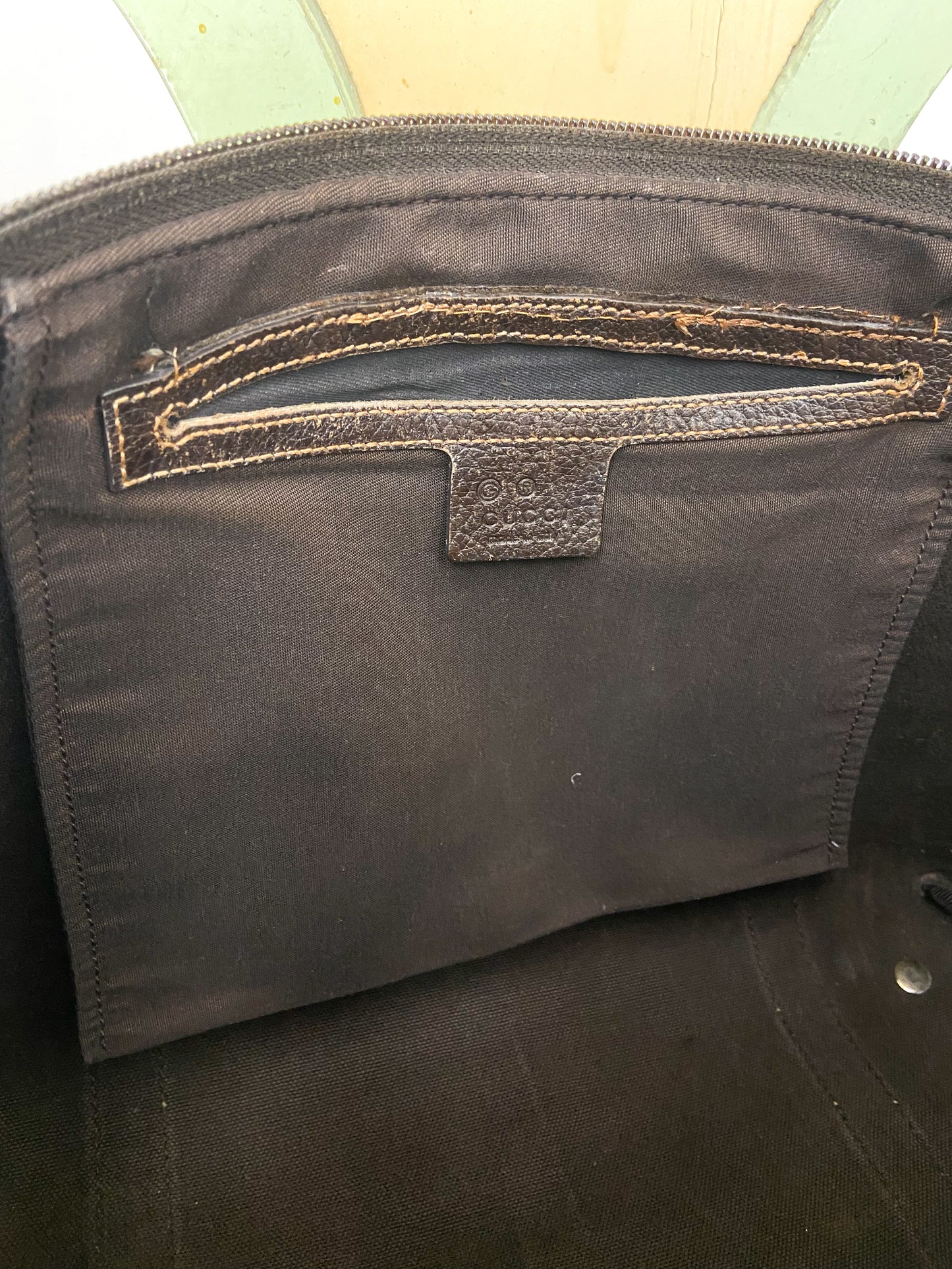 OOAK VINTAGE GUCCI AIRPLANE CHARM PURSE