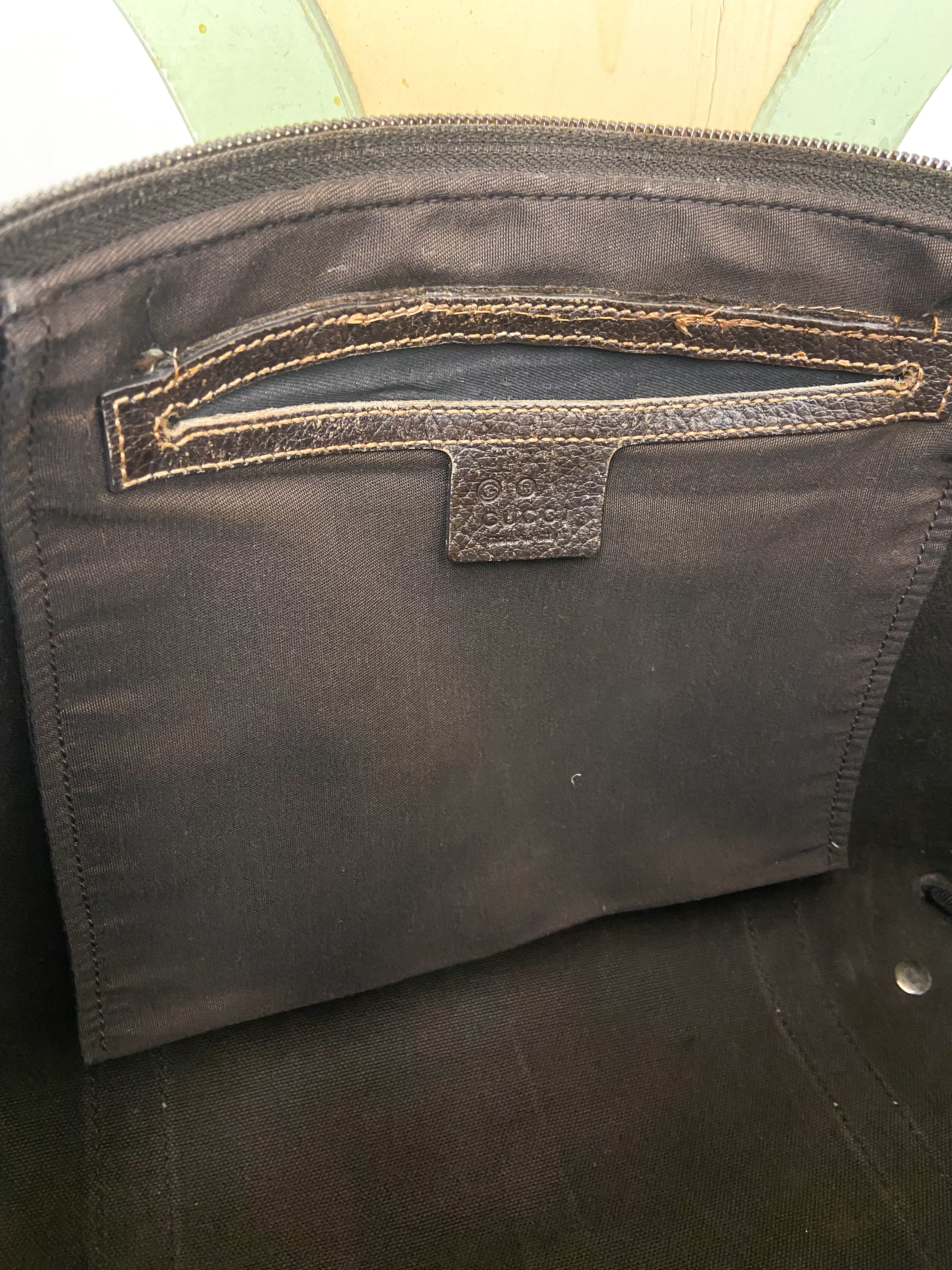 OOAK VINTAGE GUCCI AIRPLANE CHARM PURSE