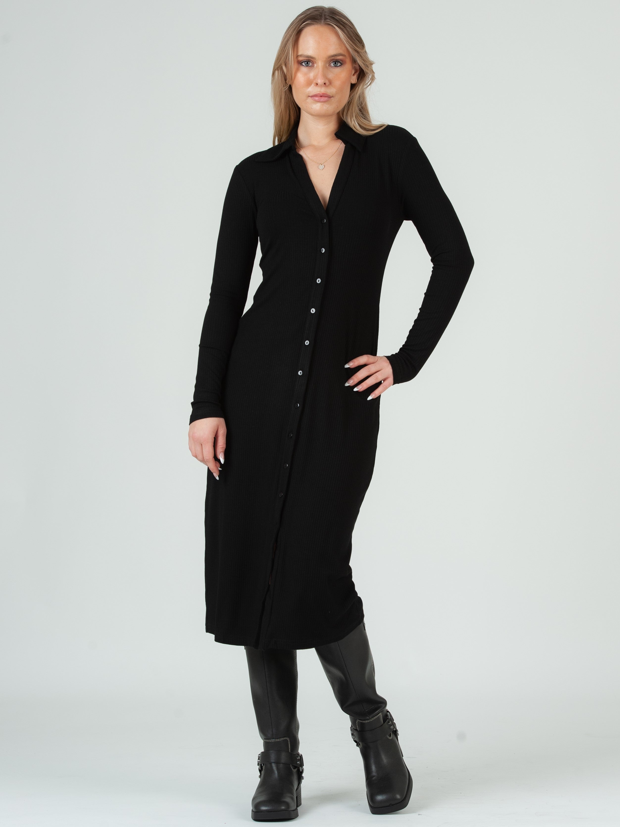Brandy Button Down Dress