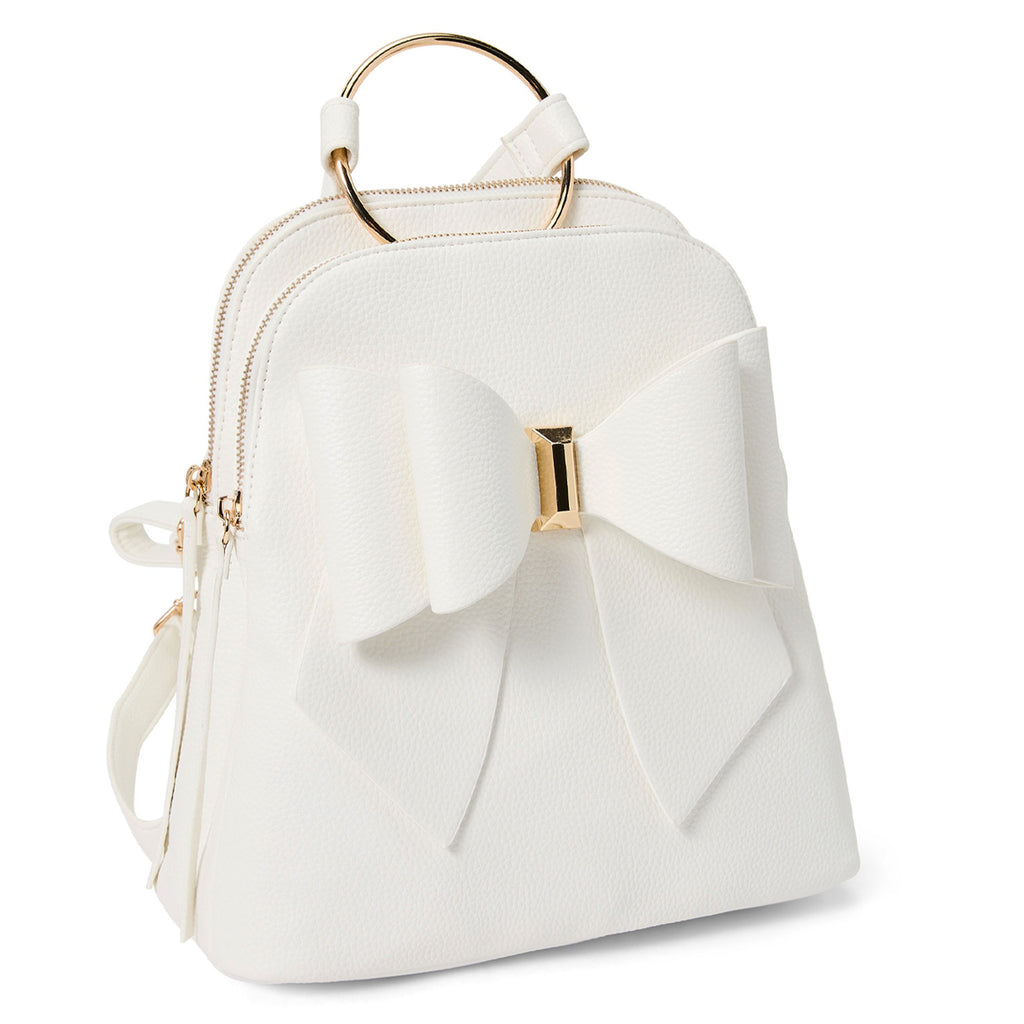 Makenna Bowtie Ring Handle Backpack