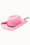 Classic Straw & Chin Cord Cowboy Hat