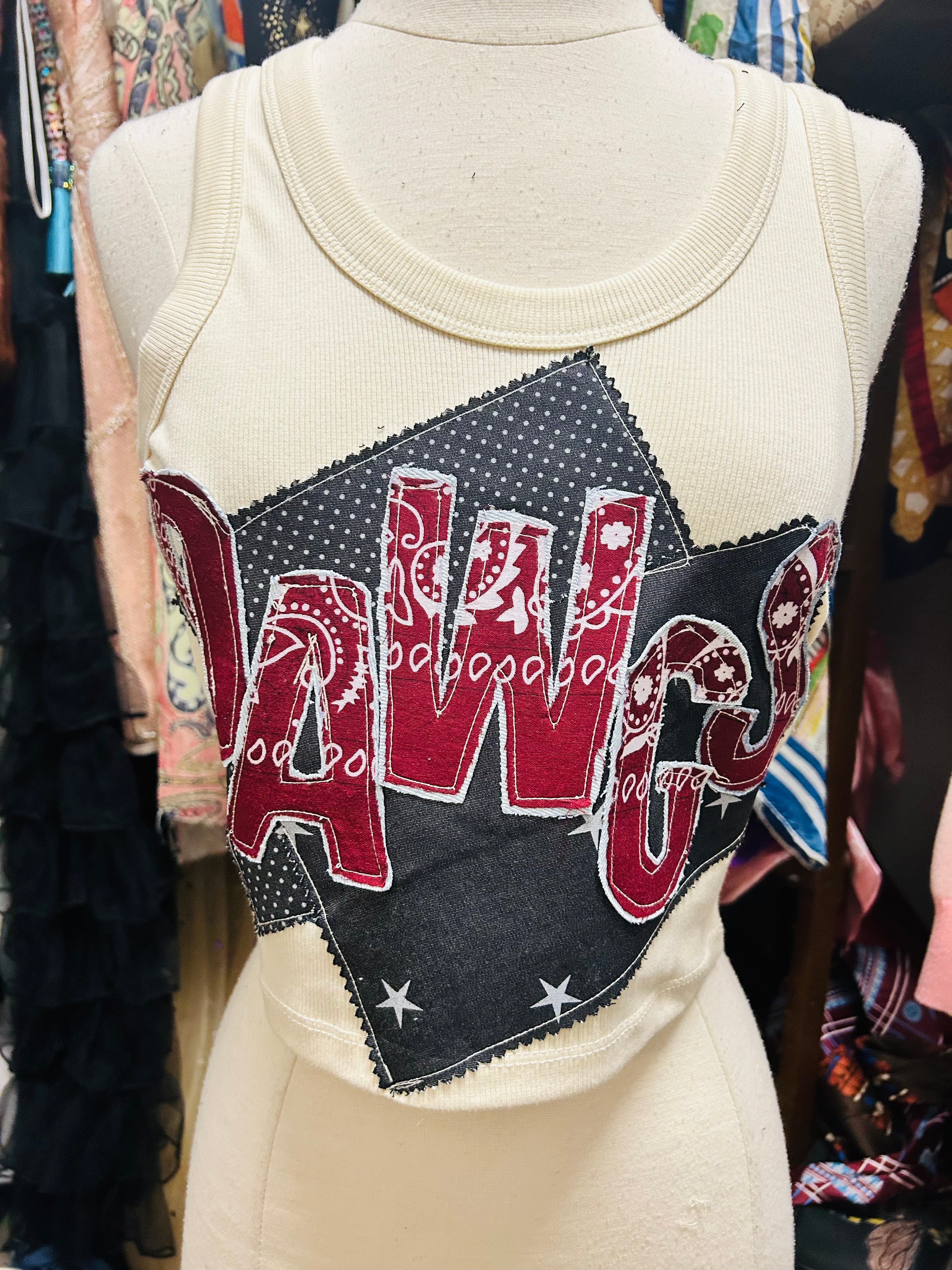 OOAK Patchwork Dawgs Tank