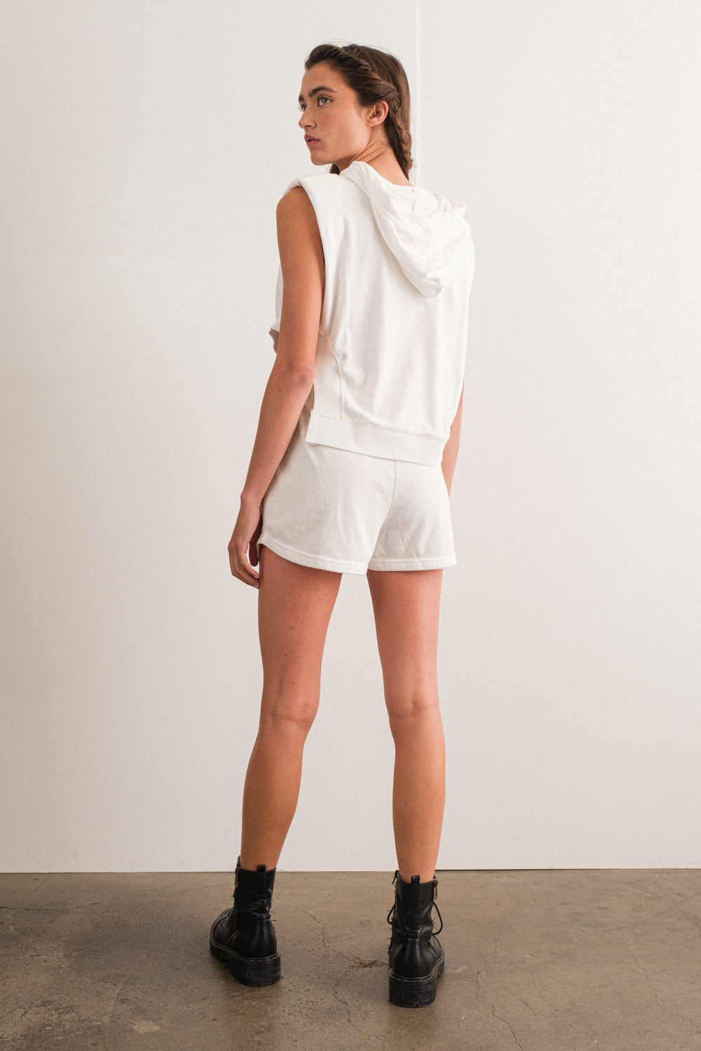 Allison Padded Shoulder Top