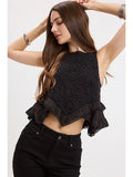 Just the Beginning Embroidered Top
