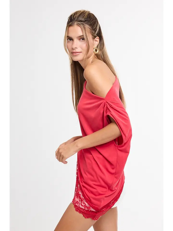Daily Muse One Shoulder Top