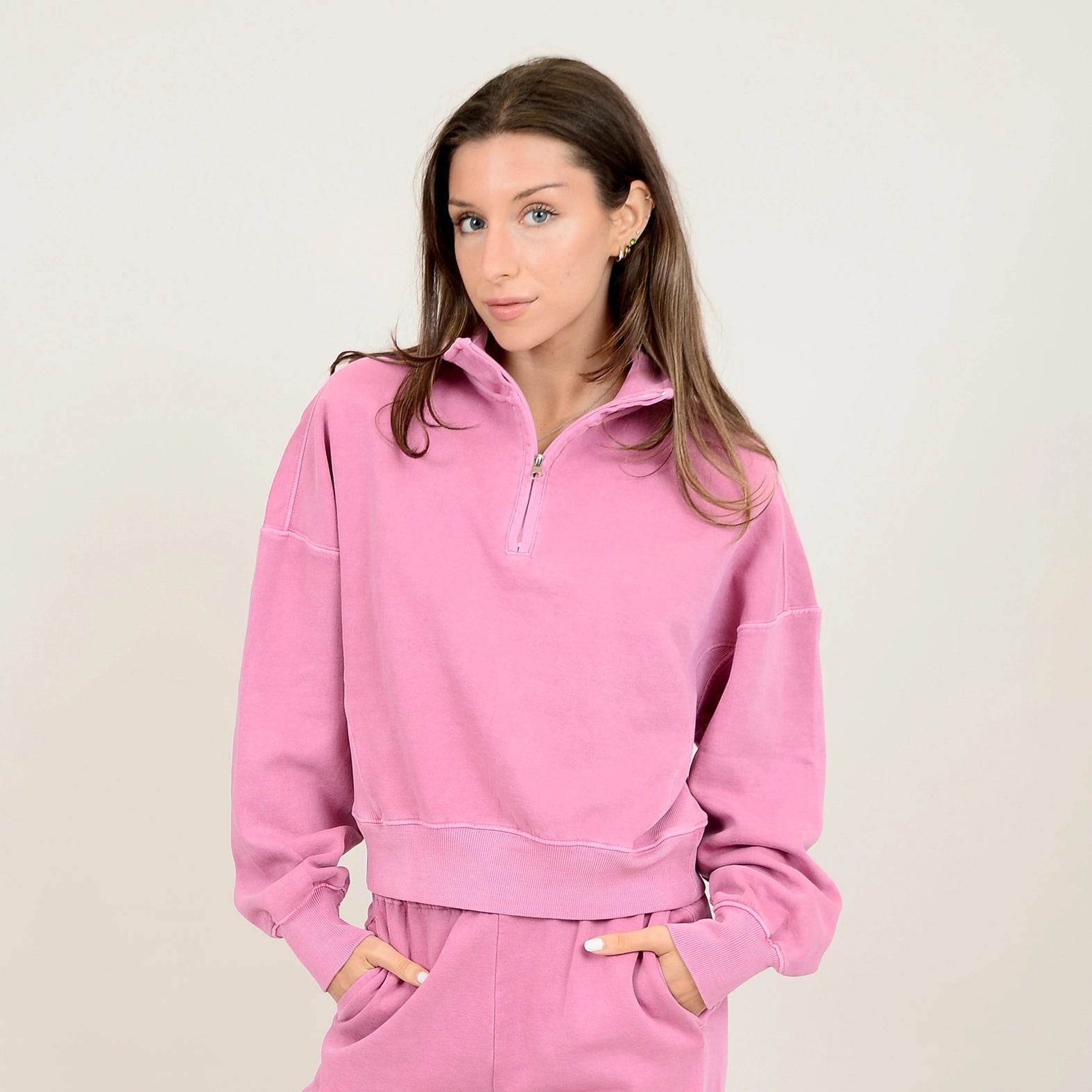 RDI Mailyn Fleece Long Sleeve Half-Zip Pullover