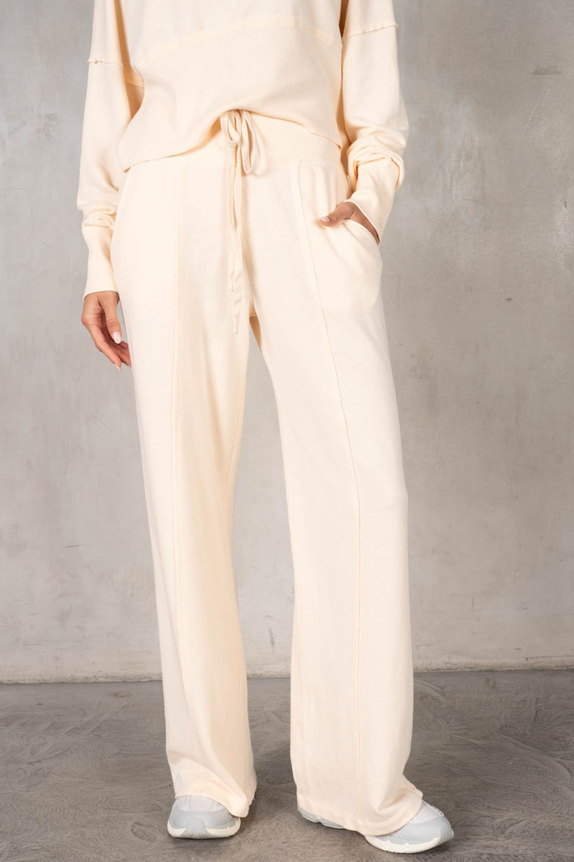 High Rise Wide Waistband Cp Terry Sweatpants