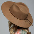 100% Wool Delicate Trim Panama Hat