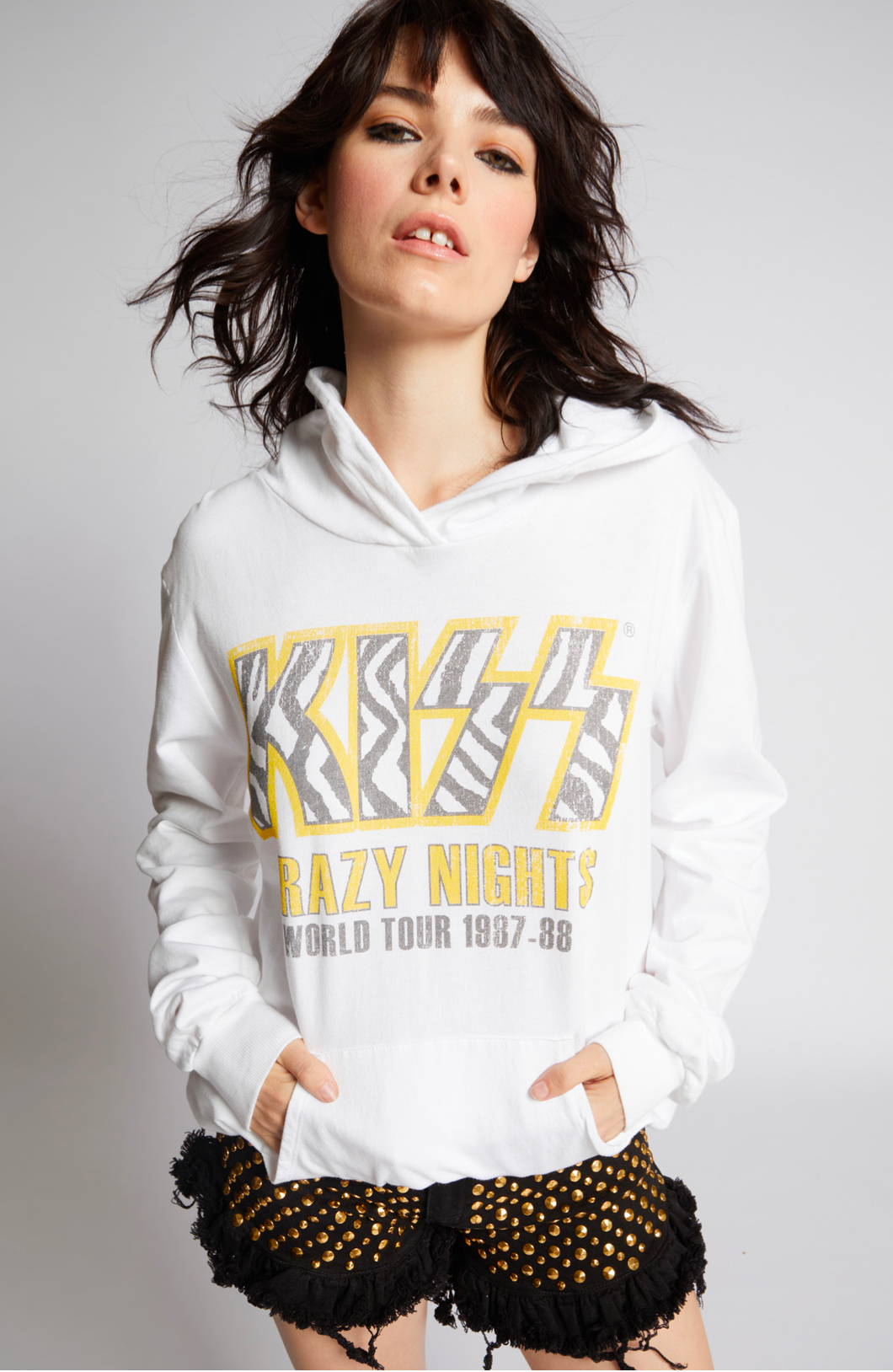 Recycled Karma Kiss Crazy Nights Hoodie