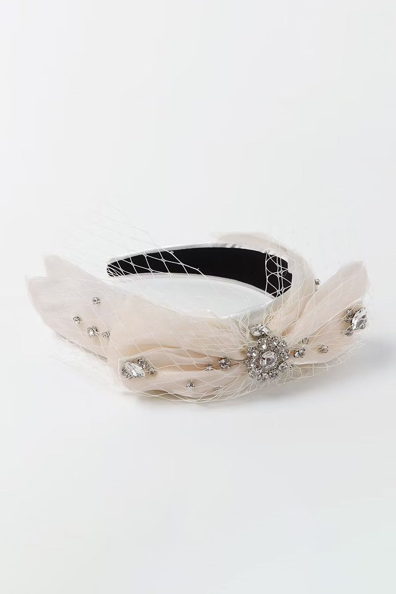 Lux Bow Tie Mesh Headband