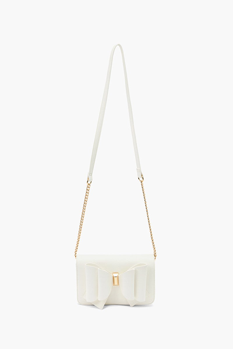 Sylvia Double Bowtie Crossbody Purse