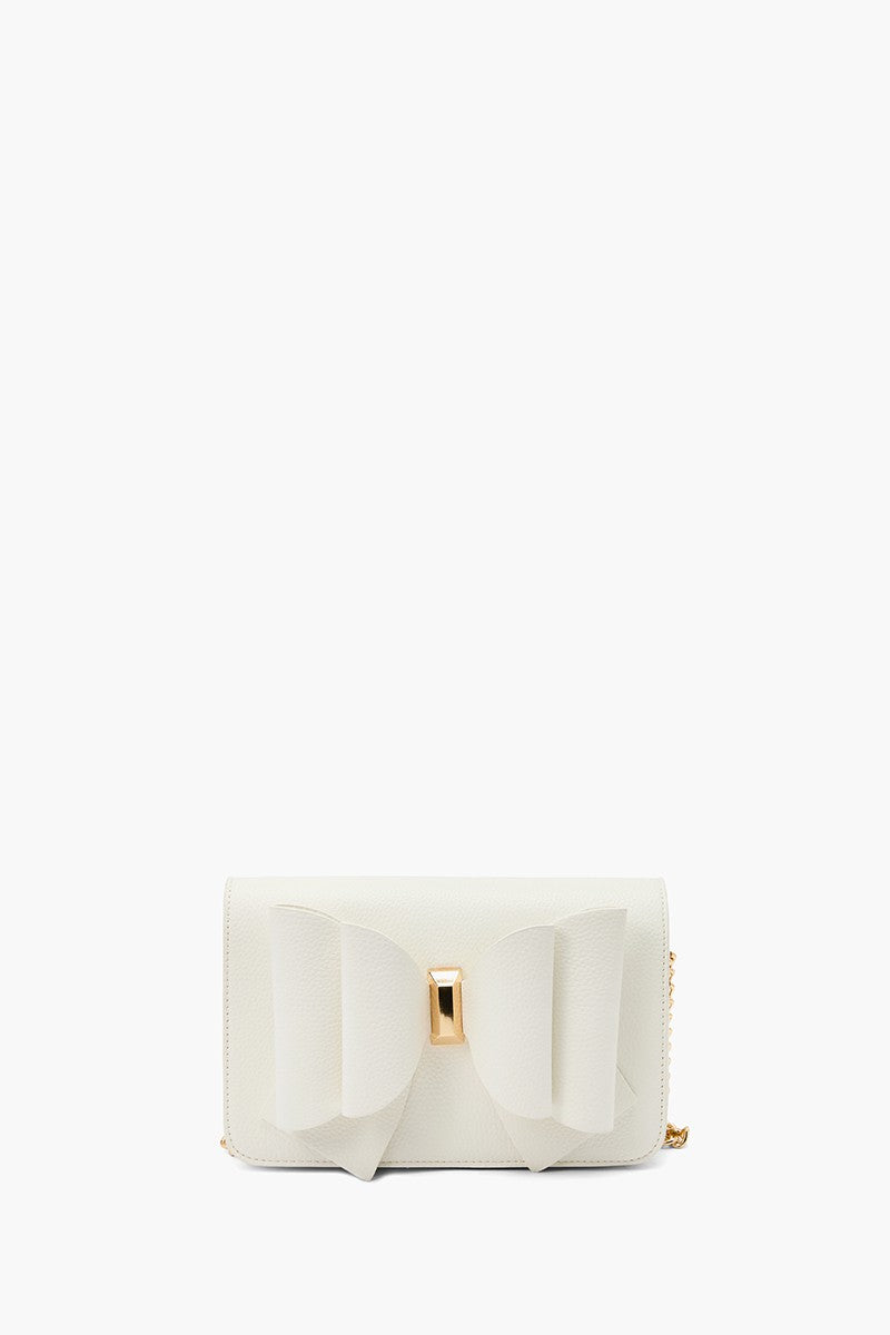 Sylvia Double Bowtie Crossbody Purse