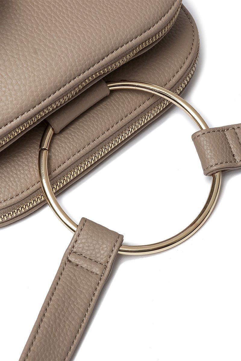 Makenna Bowtie Ring Handle Backpack
