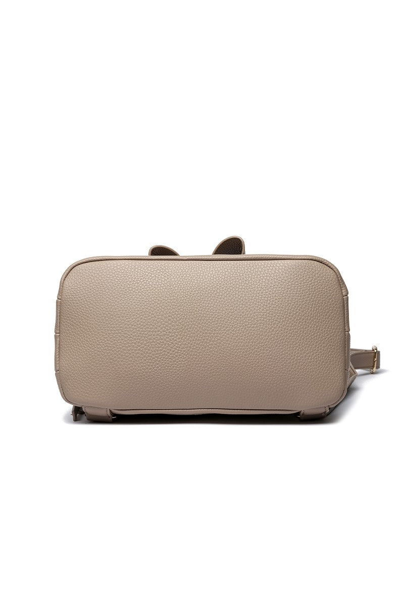 Makenna Bowtie Ring Handle Backpack
