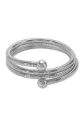 Metal Wrap Flexible Bangle Bracelet