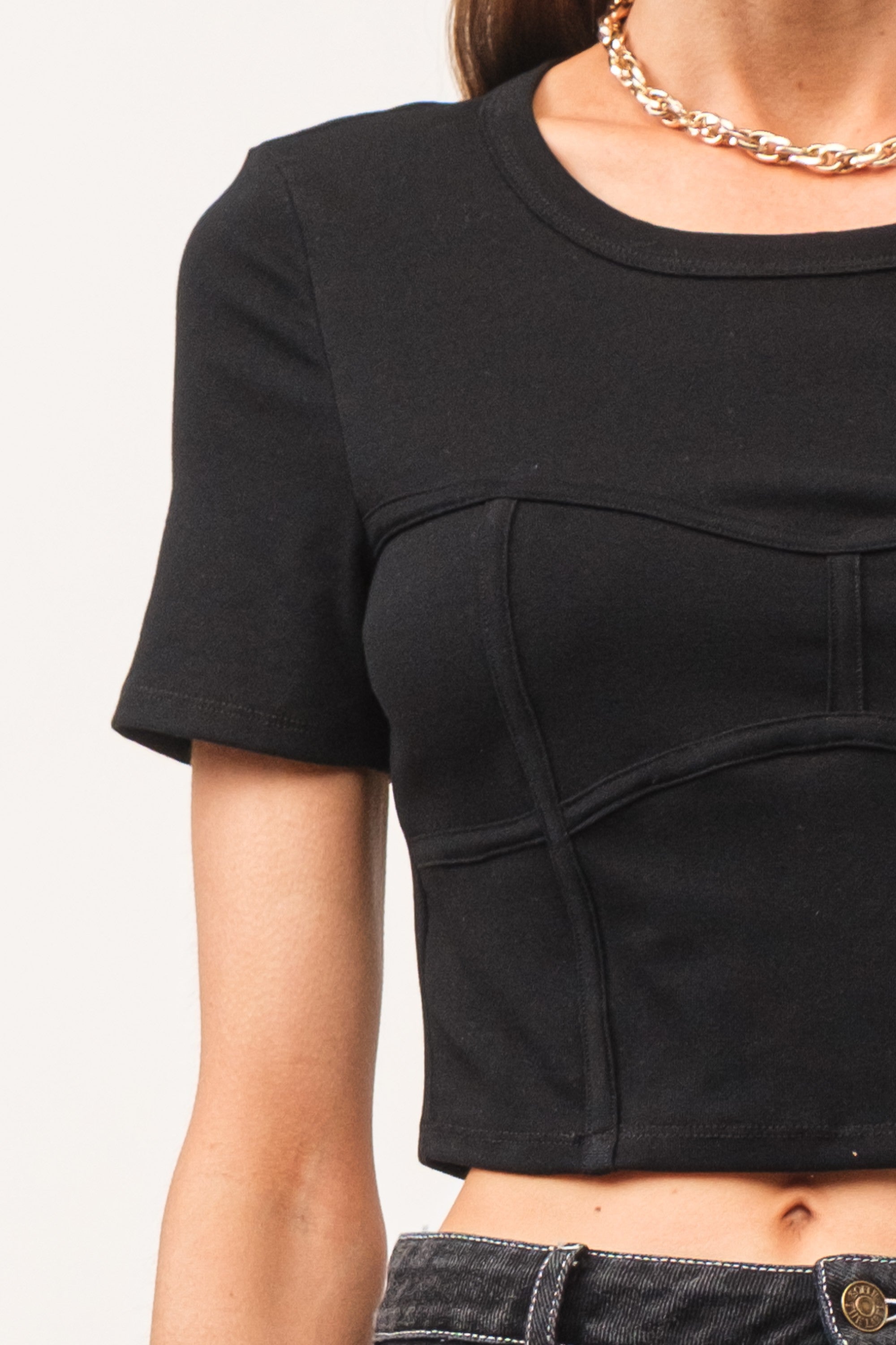 Texas Corset Style Baby Tee