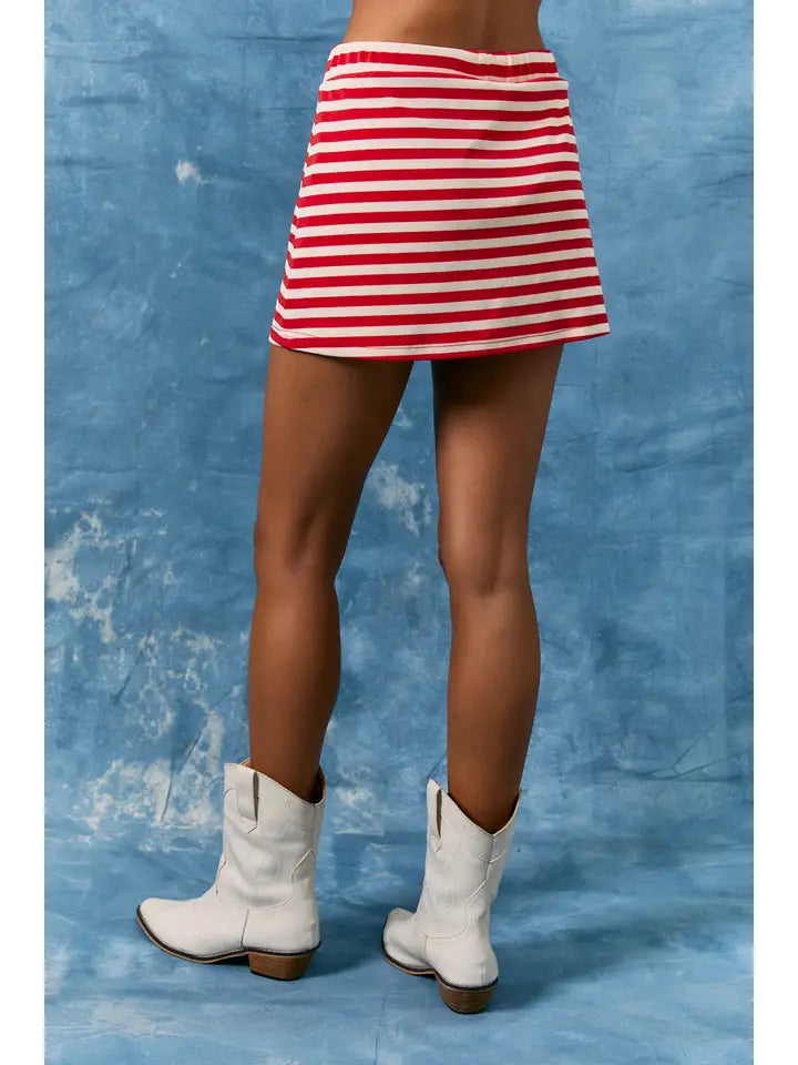 Mid Rise Skort
