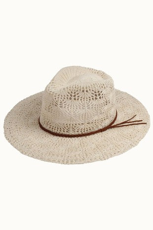 CROCHET FEDORA