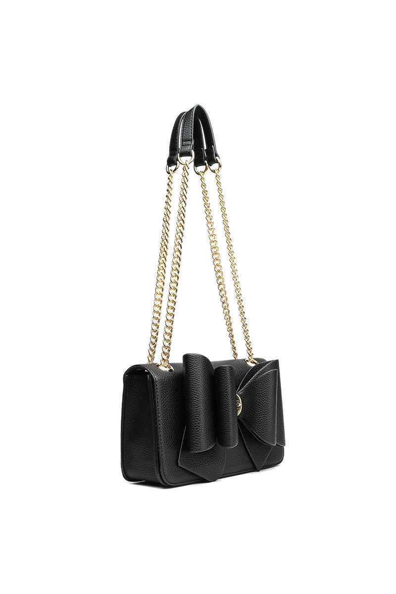 Petal Bowtie Dual Crossbody Bag